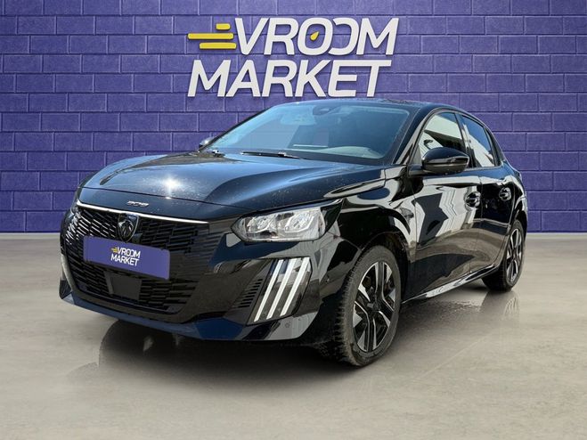 Peugeot 208 1.2 pure tech hybrid allure pack CAM�RA  Noir de 2025