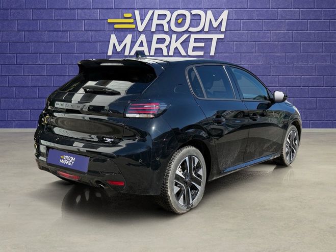 Peugeot 208 1.2 pure tech hybrid allure pack CAM�RA  Noir de 2025