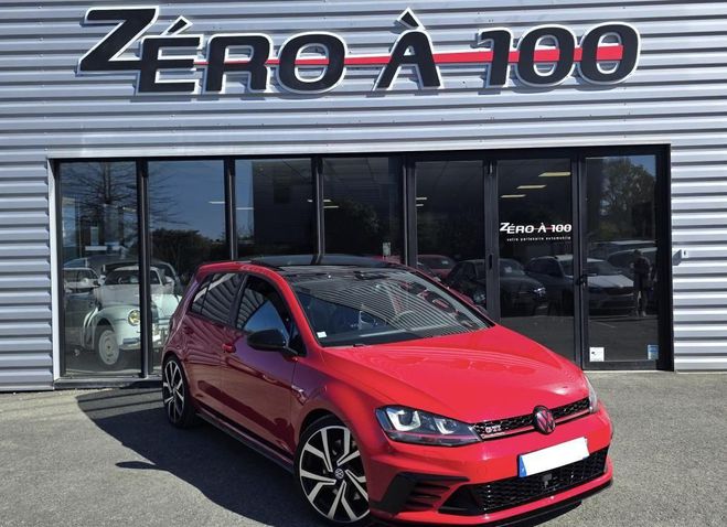 Cliquer pour voir la photo suivante Volkswagen Golf 7 GTI Clubsport Sieges Recaro échappemen Rouge de 2024