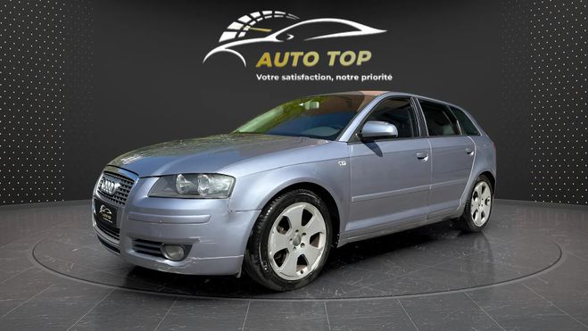Cliquer pour voir la photo suivante Audi A3 2.0 TDI 140CH DPF AMBITION QUATTRO BLEU de 2008
