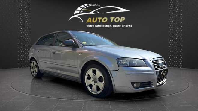 Audi A3 2.0 TDI 140CH DPF AMBITION QUATTRO BLEU de 2008