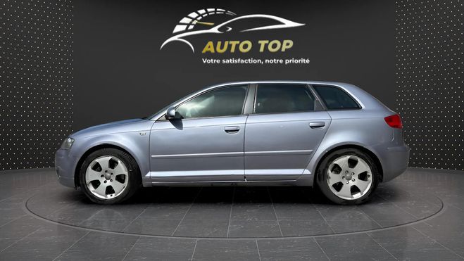 Audi A3 2.0 TDI 140CH DPF AMBITION QUATTRO BLEU de 2008
