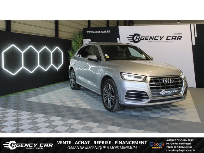 Cliquer pour voir la photo suivante Audi Q5 Quattro 3.0 V6 TDI - 286 - BVA tiptronic GRIS CLAIR de 2018