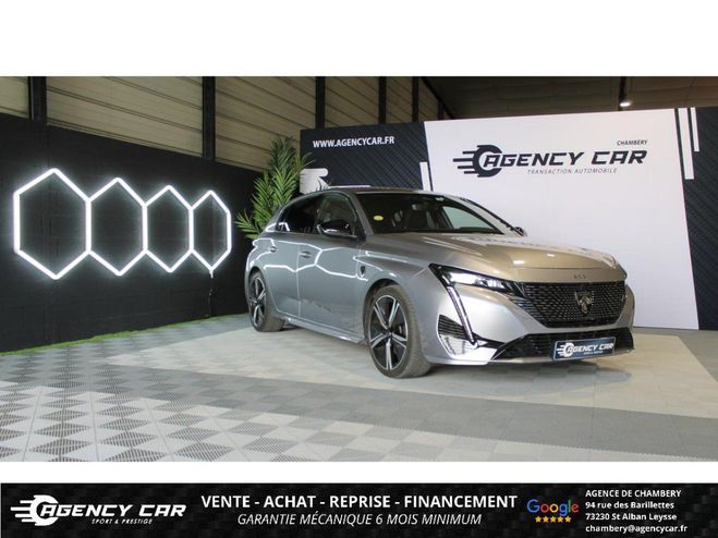 Cliquer pour voir la photo suivante Peugeot 308 1.5 BlueHDi S&S - 130 - BV EAT8 GT / CAR GRIS CLAIR de 2022