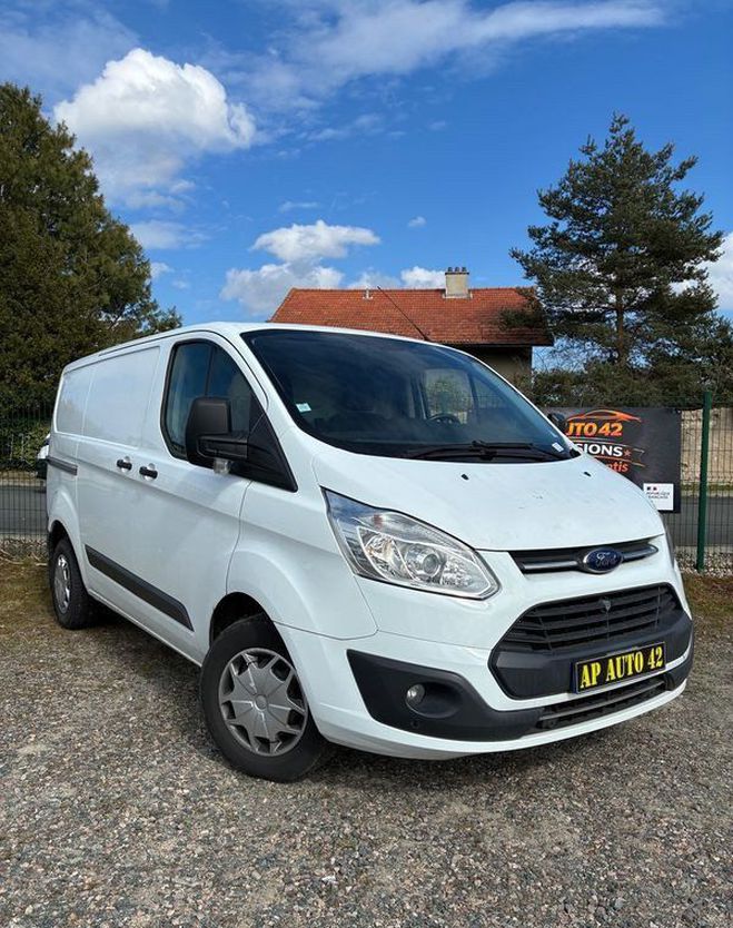 Ford Custom TRANSIT 2.0L 105cv Diesel (TVA RECUPERAB Blanc de 2018