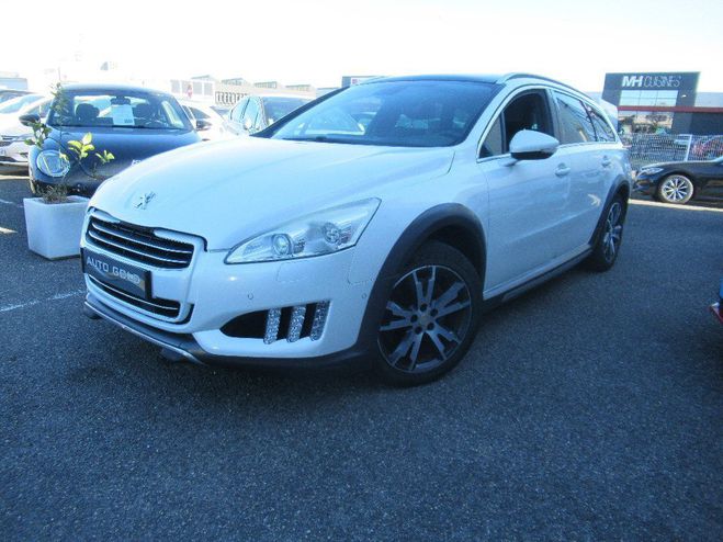 Peugeot 508 RXH 2.0 HDi 163ch FAP BMP6   Electric 37 Blanc de 2013