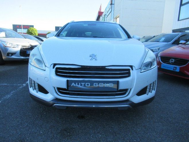 Peugeot 508 RXH 2.0 HDi 163ch FAP BMP6   Electric 37 Blanc de 2013