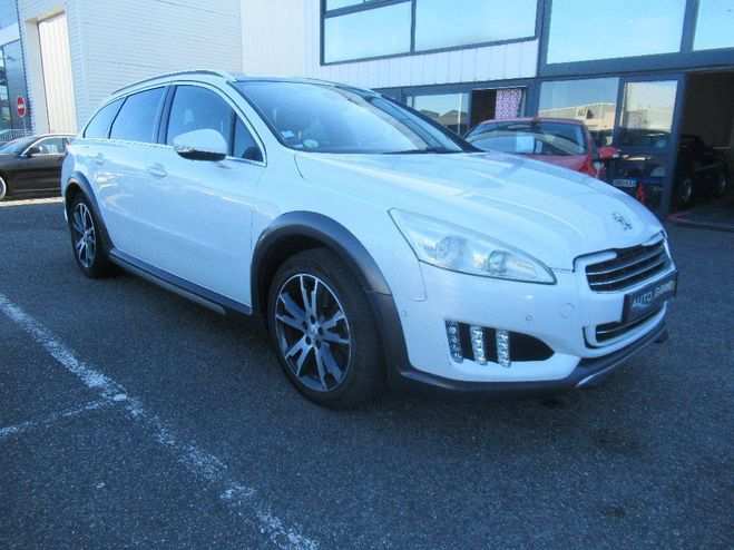 Peugeot 508 RXH 2.0 HDi 163ch FAP BMP6   Electric 37 Blanc de 2013