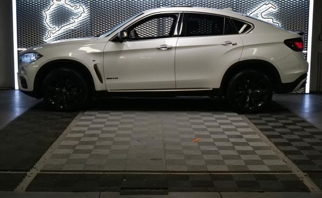 BMW X6 F16 xDrive40d 313CH GPS TOIT OUVRANT CAM Blanc de 2018