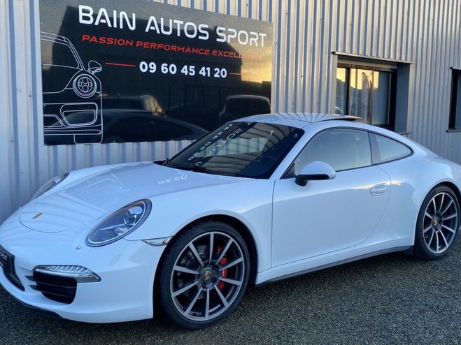 Porsche 911 Carrera 4S Type 991 Blanc de 2012