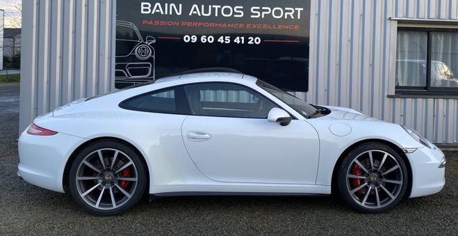 Porsche 911 Carrera 4S Type 991 Blanc de 2012