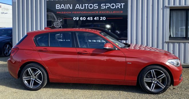 BMW Serie 1 120 d Sport 5p 190ch Rouge de 2018