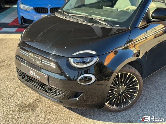 Fiat 500 500e cabriolet 118cv 42KWH LA PRIMA BY B Noir de 2022