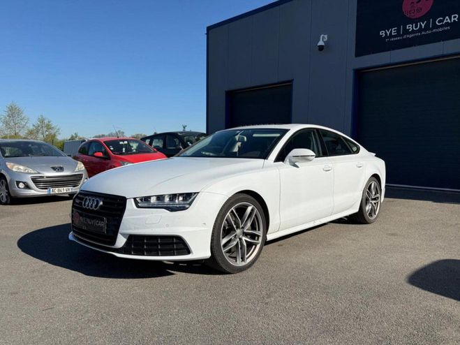 Audi A7 Sportback Quattro 3.0 V6 TDI 272CH BVA S BLANC de 2017