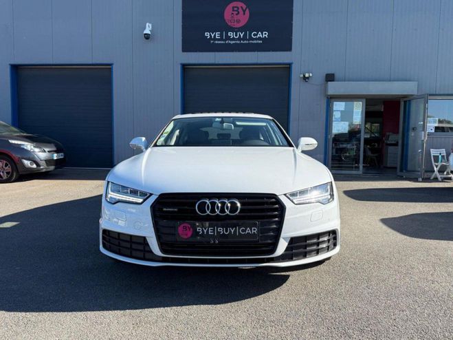 Audi A7 Sportback Quattro 3.0 V6 TDI 272CH BVA S BLANC de 2017