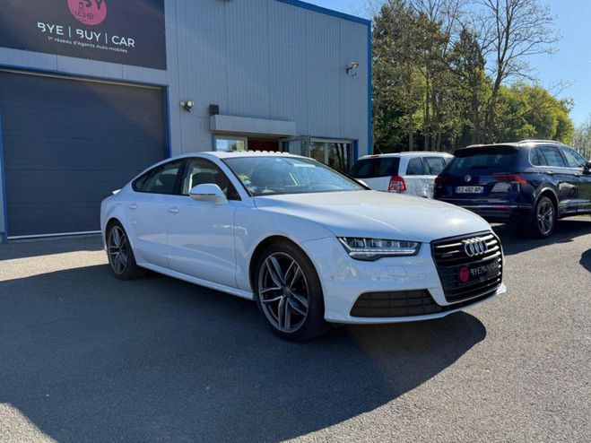 Audi A7 Sportback Quattro 3.0 V6 TDI 272CH BVA S BLANC de 2017