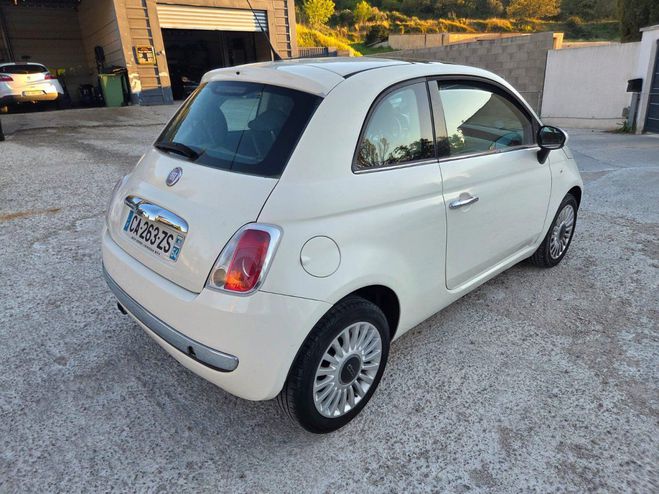 Fiat 500 Lounge 1.2 69ch Blanc de 2010