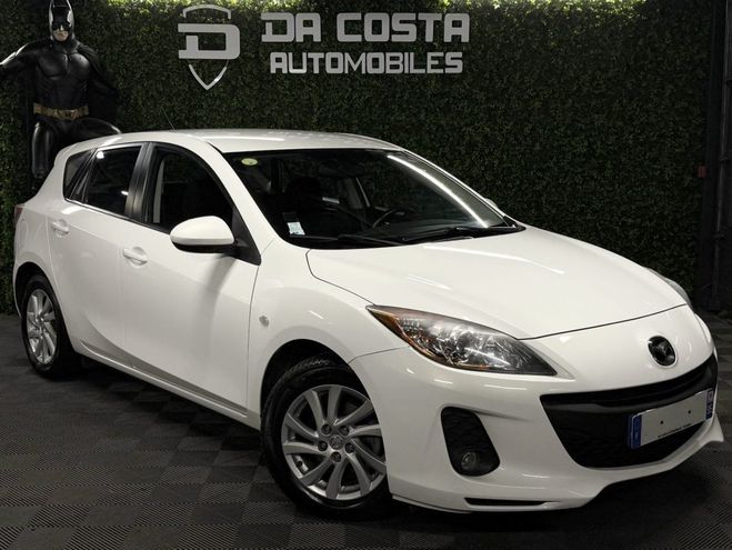 Mazda 3 II PHASE 2 ELEGANCE 1.6 MZ-CD 115 Cv ORI Blanc de 2012
