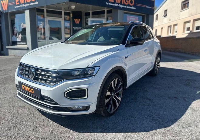 Volkswagen T Roc 1.5 tsi 150ch evo r-line dsg bva start-s Blanc de 2020