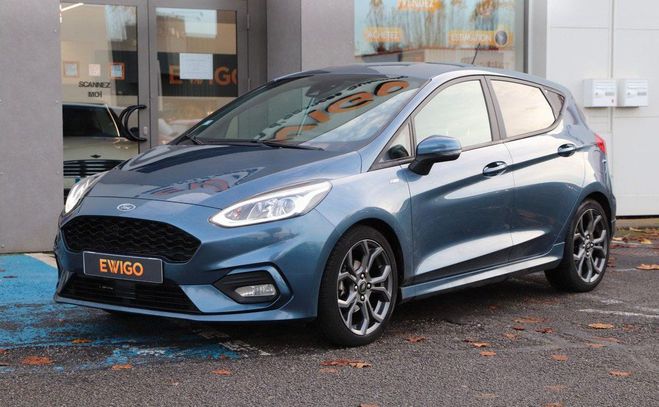 Ford Fiesta 1.0 scti 140 cv st-line carplay camera Bleu de 2019