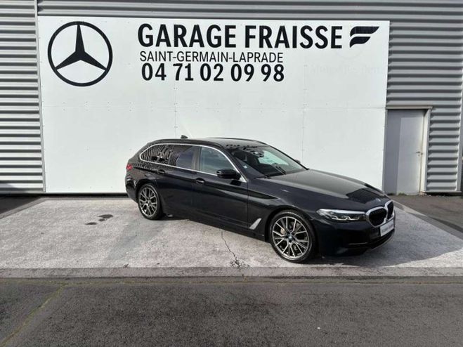 BMW Serie 5 530 530dA xDrive 286ch Lounge Steptronic Noir M�tallis� de 2021