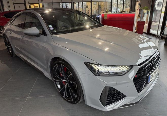 Cliquer pour voir la photo suivante Audi RS7 Sportback (2) TFSI quattro tiptronic 8 F Gris de 2019