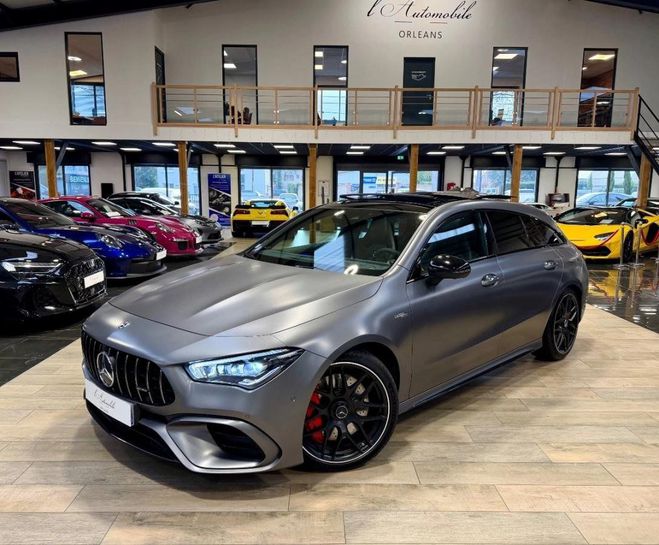 Mercedes Classe CLA Classe II Shooting Brake 45 S 421 AMG 4M Gris de 2019