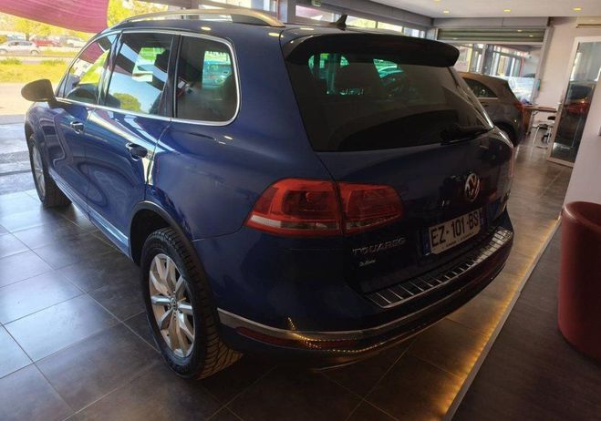Volkswagen Touareg II 3.0 V6 TDI 262 BlueMotion Technology  Bleu de 2014
