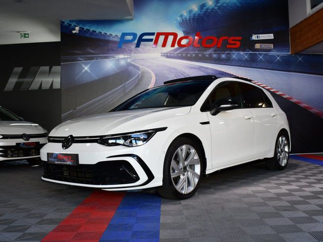 Cliquer pour voir la photo suivante Volkswagen Golf 8 R-Line 1.5 eTSI 150 DSG GPS Virtual Ca Blanc de 2024