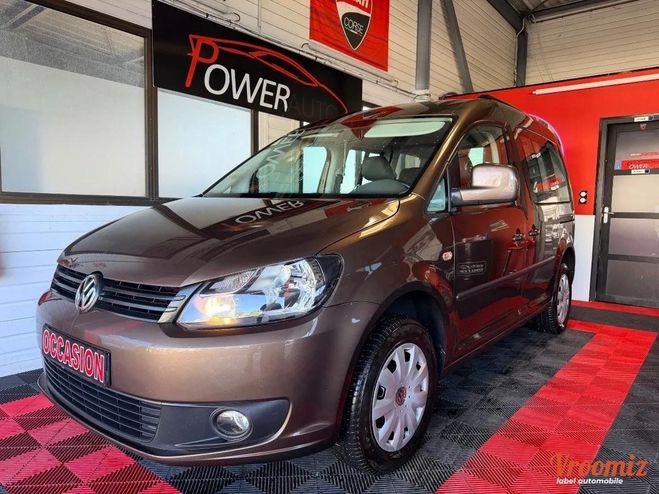 Volkswagen Caddy COMBI MAXI 1.6 TDI 100 BLUEMOTION TREND  Marron de 2011