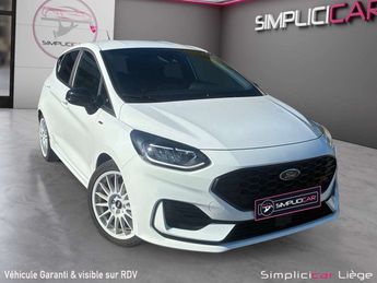  Voir d&eacute;tails -Ford Fiesta 1.0 EcoBoost MHEV ST-Line &agrave; Seraing (41)