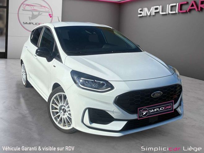 Ford Fiesta 1.0 EcoBoost MHEV ST-Line Blanc de 