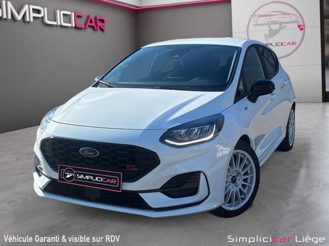 Ford Fiesta 1.0 EcoBoost MHEV ST-Line Blanc de 