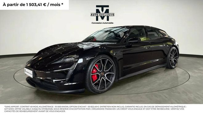 Porsche Taycan SPORT TURISMO 4S 571 ch avec batterie pe Noir de 2023
