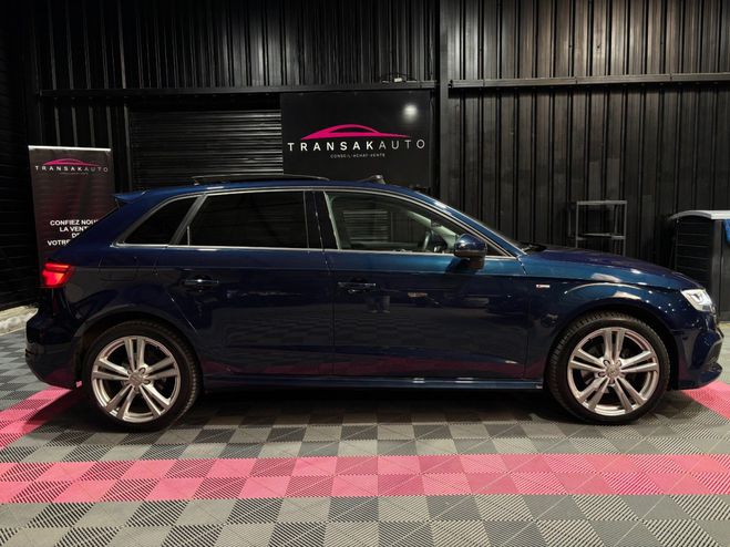 Audi A3 Sportback 30 TDI 116 S Line - Toit Ouvra Bleu de 2020
