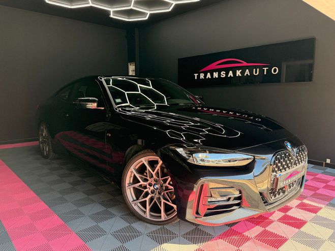 Cliquer pour voir la photo suivante BMW Serie 4 COUPE G22 420d 190 ch BVA8 M Sport / GAR Noir de 2022