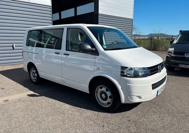 Volkswagen Multivan VW T5 2.0L TDi 140Ch 96mkm 4X4 Blanc de 2013