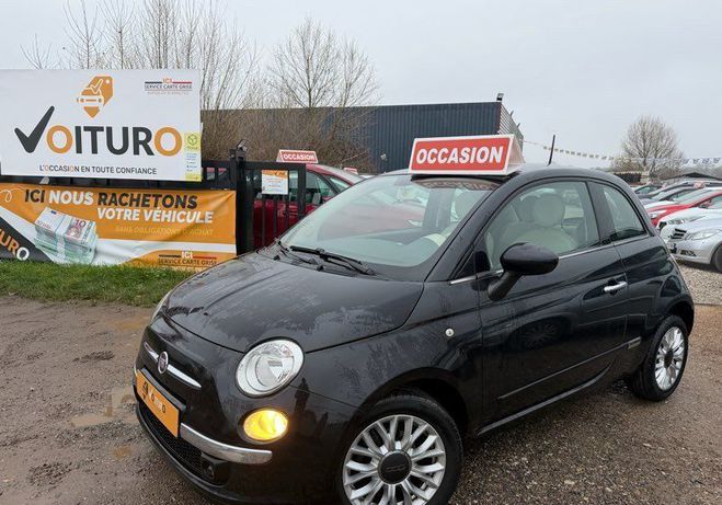 Fiat 500 (CARTE GRISE OFFERTE)?FIAT Lounge Phase  Blanc de 2014