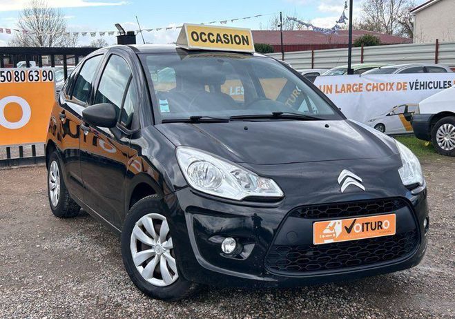 Citroen C3 1.4 HDi 68 cv,r�vis�e,GARANTIE,KIT DISTR Noir de 2013