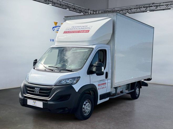 Cliquer pour voir la photo suivante Fiat Ducato 2.3 160 ch CABINE 20 m3 HAYON D'HOLLANDI BLANC de 2022
