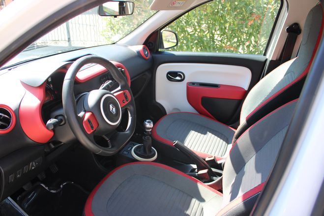 Renault Twingo 3 90cv faible kilom�trage 95 000km peu � blanc de 2016