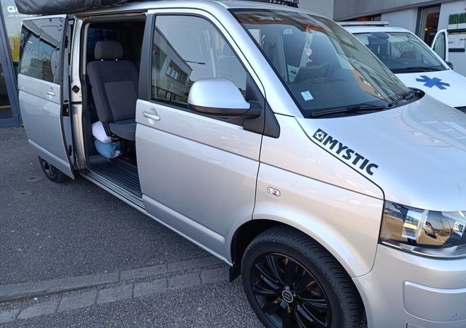 Volkswagen T5 II Caravelle 4-Motion 2.0 BiTDI 16V Long Gris de 2012