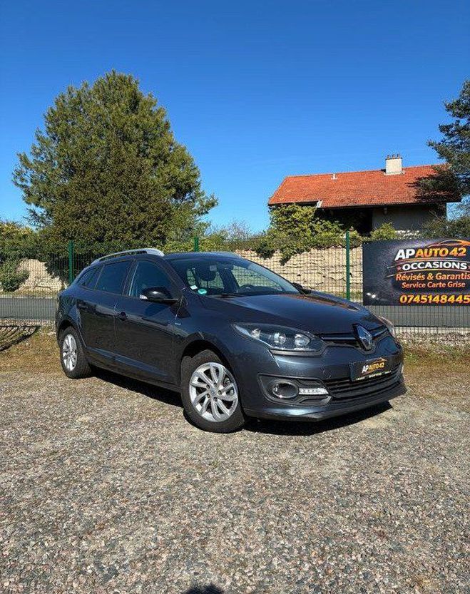 Renault Megane Estate Grandtour Limited ENERGY 1,2 TCE  Gris de 2016