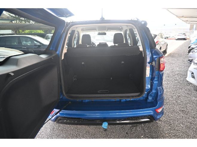Ford Ecosport 1.0 EcoBoost 100ch SetS BVM6 ST-Line Bleu de 2019