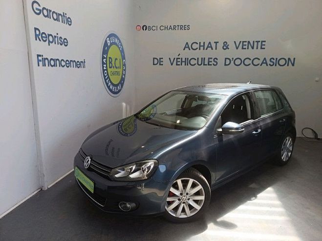 Volkswagen Golf VI 1.4 TSI 122ch Confortline DSG7 5p Bleu de 2011