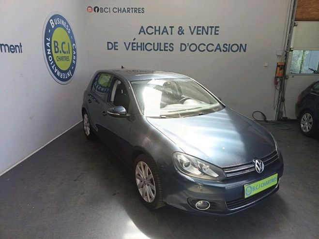 Volkswagen Golf VI 1.4 TSI 122ch Confortline DSG7 5p Bleu de 2011