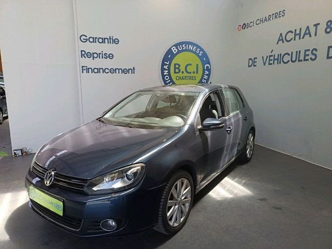 Volkswagen Golf VI 1.4 TSI 122ch Confortline DSG7 5p Bleu de 2011