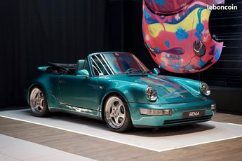  Voir d&eacute;tails -Porsche 911 964 Carrera 2 Cabriolet Turbo Look Usine &agrave; Saint-Michel-sur-Orge (91)