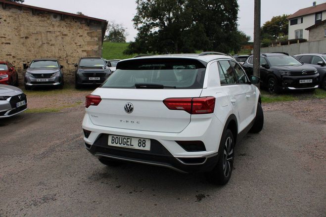 Volkswagen T Roc 1.6 TDI 115ch IQ.Drive Euro6d-T Blanc de 2019