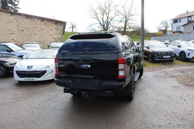 Ford Ranger 2.0 TDCi 213ch Double Cabine Wildtrak BV Noir de 2021